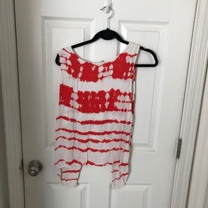 Tie Dye Crop Back Tank